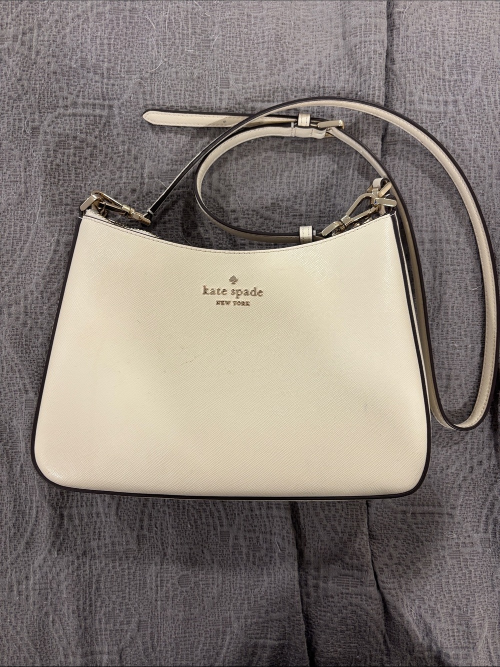 kate spade New York Cream Crossbody Bag